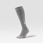 Merino Everyday Socks Women | Silver Grey / White