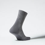 Merino Hiking Ankle Socks Women | MidGrey / Grey