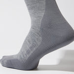 Merino Hiking Ankle Socks Men | MidGrey / Grey