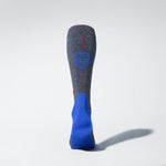 Merino Hiking Socks Men | Grey / Cobalt