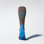 Merino Hiking Socks Women | Camel / Blue