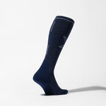 Merino Hiking Socks Women | Blue / Light Grey