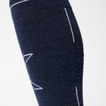 Merino Hiking Socks Women | Blue / Light Grey