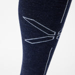 Merino Hiking Socks Women | Blue / Light Grey