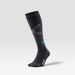 Recovery Socks Men | Charcoal / Bright Blue