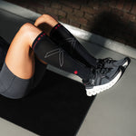 Recovery Socks Women | Charcoal / Red Fluo