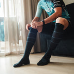 Recovery Socks Men | Grey / Blue