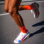 Running Ankle Socks Men | White / Black