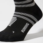 Running Ankle Socks Women | Black / Light Grey