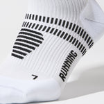 Running Ankle Socks Men | White / Black
