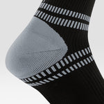 Running Socks Men 2-Pack | Black / Grey