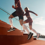 Running Socks Men | White / Black