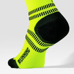 Running Socks Men | Yellow Fluo / Black