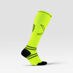 Running Socks Men | Yellow Fluo / Black