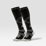Running Socks Women 2-Pack | Black / Light Grey