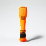 Running Socks Men | Orange Fluo / Black