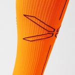 Running Socks Women | Orange Fluo / Black