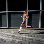 Running Socks Donna | Bianco / Arancione