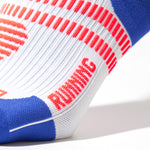 Running Socks Donna | Bianco / Arancione