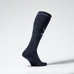 Merino Skiing Socks Women | Navy / White