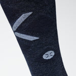 Merino Skiing Socks Men | Navy / White