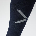 Merino Skiing Socks Women | Navy / Pink