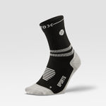 Sports Ankle Socks Women | Black / Light Grey