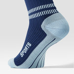 Sports Ankle Socks Women | Dark Blue / Light Blue
