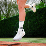 Sports Ankle Socks Women | White / Black