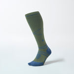 Sports Socks Men 2024 | Army Green / Dark Blue