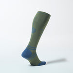 Sports Socks Men 2024 | Army Green / Dark Blue