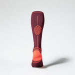Sports Socks Women 2024 | Bordeaux / Orange