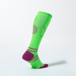 Sports Socks Women 2024 | Green Fluo / Magenta