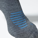 Merino Travel Socks Men | Grey / Blue