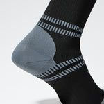 Ultralight Running Socks Men | Black / Grey