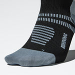 Ultralight Running Socks Men | Black / Grey