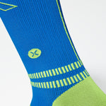 Ultralight Running Socks Men | Blue / Yellow