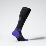 Ultralight Running Socks Women | Black / Purple