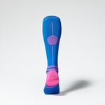 Ultralight Running Socks Women | Blue / Pink Fluo