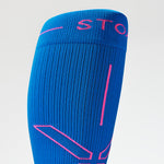 Ultralight Running Socks Women | Blue / Pink Fluo