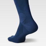 Ultralight Skiing Socks Men | Blu / Red Fluo