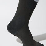 Ultralight Skiing Socks Men | Black / White
