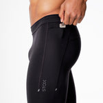 Running Shorts Men | Black / Light Grey