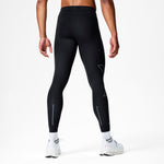 Running Tights Men | Black / Light Grey