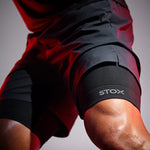 Sports Shorts Men | Black / Light Grey