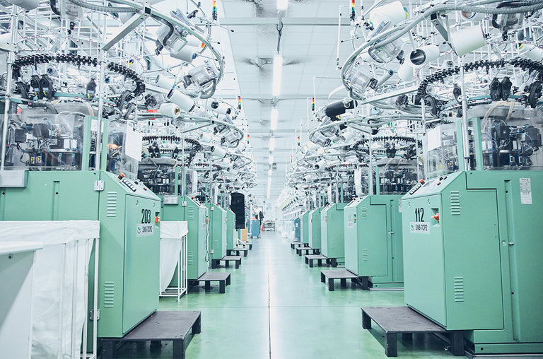 Machines in a factory