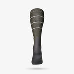 Merino Hiking Socks Women | Green / Beige