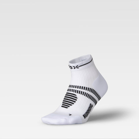 Running Low-Cut Socks Men | White / Black