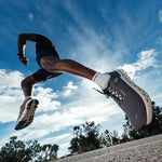 Running Low-Cut Socks Men | White / Black