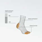 Running Ankle Socks Women | White / Black
